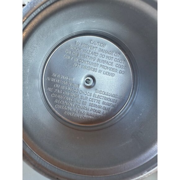 FineLife Auto Products Stainless Steel Mini Crockpot Stoneware 0.65 Quart (NIB) - Picture 7 of 16